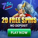 7Bit Casino 20 no deposit free spins + €500 or 5 BTC + 100 free spins